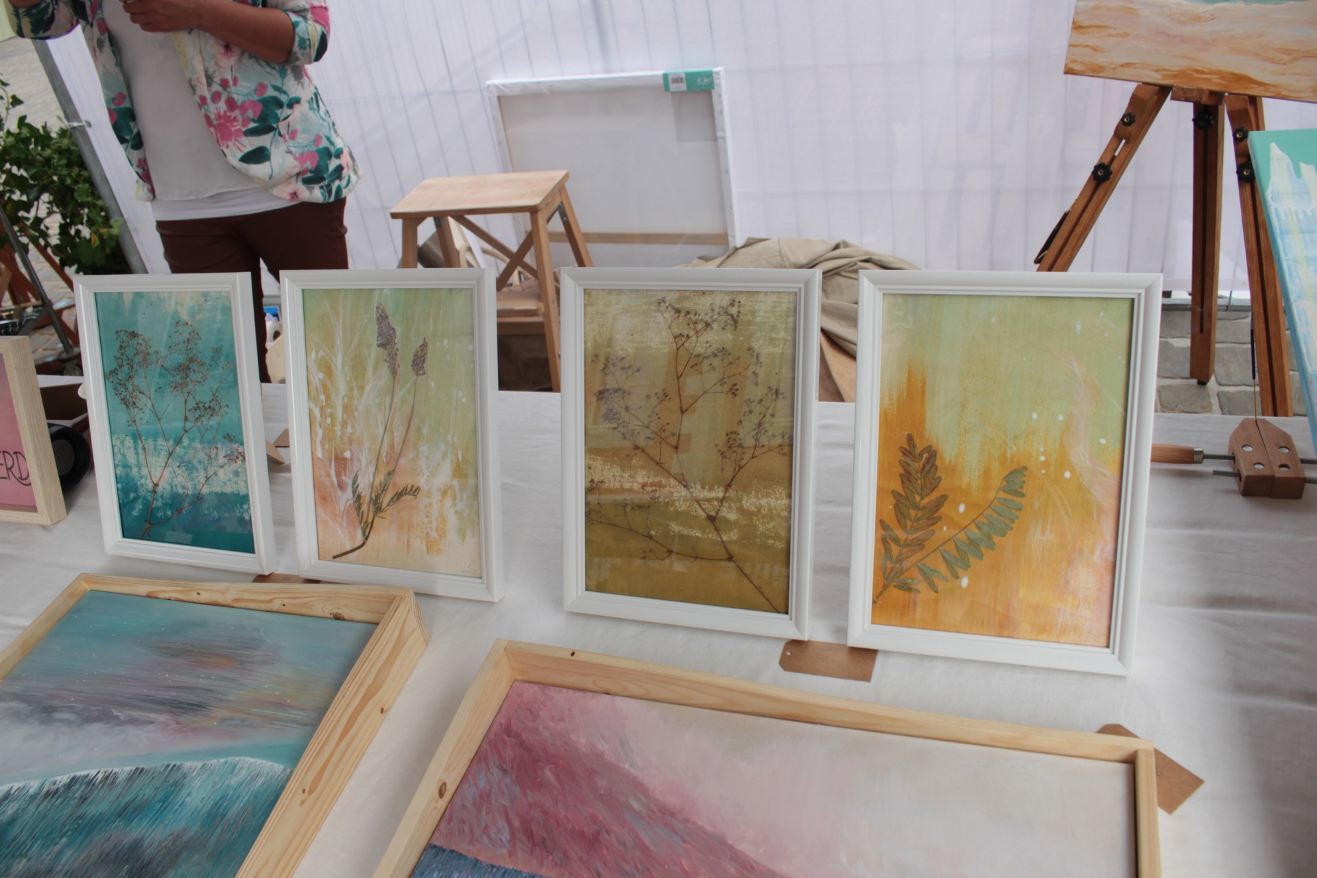 Sandy at the Handmade & Art festival